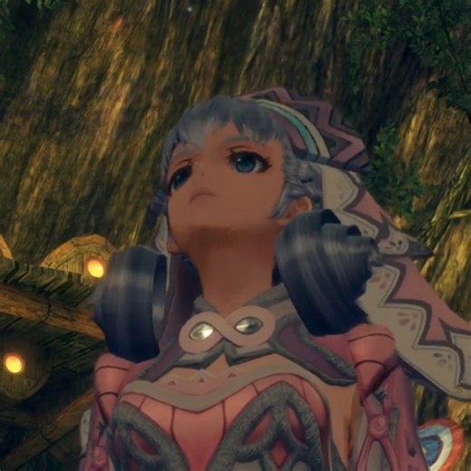 MELIA SHAKING HEAD VIGOUROUSLY!!! #XenobladeChronicles #XenobladeChroniclesDefinitiveEdition