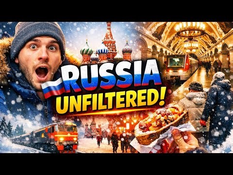 Russia Travel Vlog 🇷🇺 | Moscow & Saint Petersburg | Street Food, Metro & Local Life.