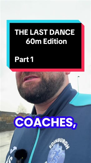 Follow one of our coaches on his final 60m of his athletics career.
