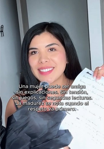Amistad entre un hombre y una mujer con Barbara Cordova