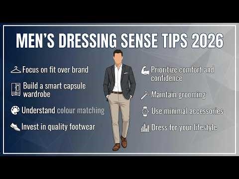 How to Build Dressing Sense in 2026 | Men’s Complete Style Guide