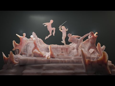 Intro Made with 3D Scans | Kiri Engine Giveaway 13 | Blender Cycles Render