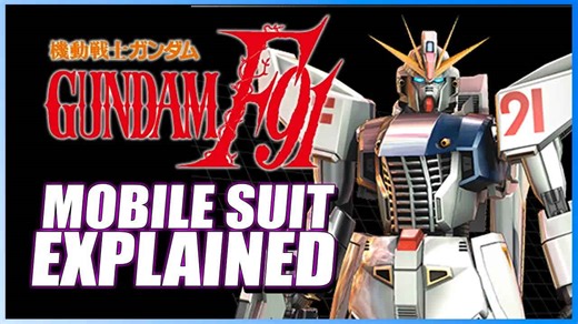 Gundam F91 mobile suit explained [Gundam UC lore]