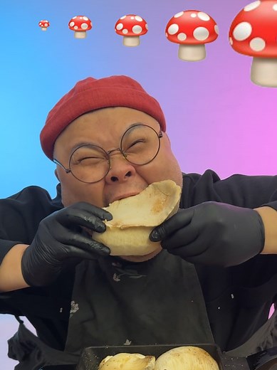 슈퍼 마리오 버섯 먹방 즐기기