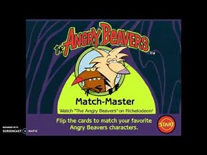 The Angry Beavers Match Master (Nickelodeon Games)