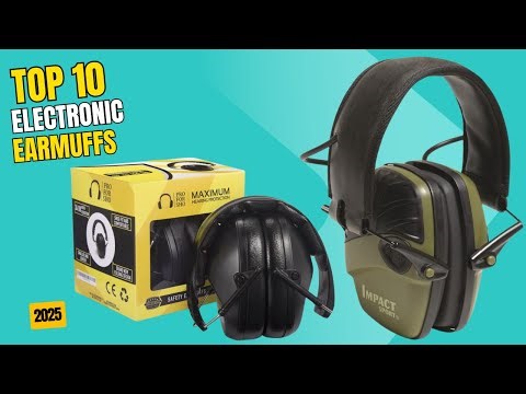 Best Electronic Earmuffs 2025 | Top 10 Best Electronic Earmuffs for Shooting, Hunting & Work