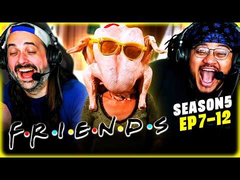 FRIENDS SEASON 5 EPS 7–12 REACTION – THE TURKEY, THE SANDWICH & ABSOLUTE CHAOS – REVIEW