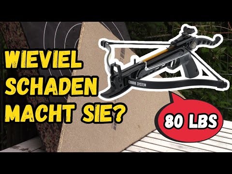 Pistol crossbow Cobra MX in the shooting test