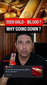 Gold Price 2026: Short-Term Dip vs. Long-Term $6,000 Super Cycle ?