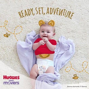 507K views · 1.5K reactions | The first sign of movement opens up a world of adventure for your active baby. Share images of your little hunny below and we’ll add a Disney spin on a few! | Huggies | Facebook