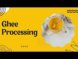 Ghee processing | G Madhumathi | SNS INSTITUTIONS