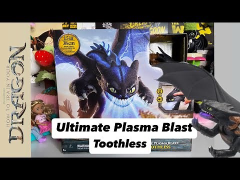 Ultimate Plasma Blast Toothless unboxing and review!