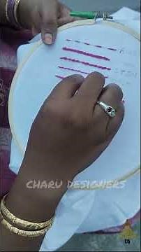 Split Stitch Embroidery Tutorial | Beginner Friendly Hand Embroidery