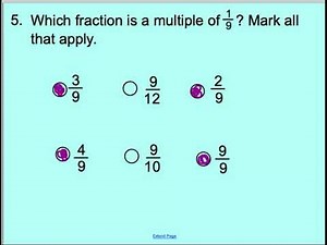 4th Grade Chapter 8 Review