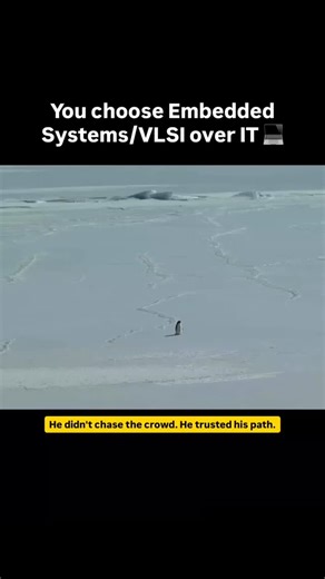electronics engineer on Instagram: "He didn’t chase the crowd — he trusted his calling. While everyone ran toward IT, he chose Embedded Systems & VLSI 💻 Because real builders don’t follow trends, they design the future. ⚙️🚀 Hashtags: #EmbeddedSystems #VLSI #ChooseYourPath #TechCareers #EngineeringLife Keywords: Embedded systems, VLSI design, semiconductor industry, core engineering, hardware engineering, microcontrollers, microprocessors, chip design, RTL design, FPGA, ASIC, electronics engine