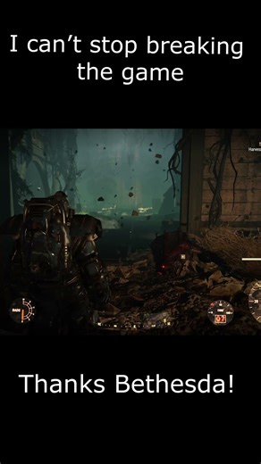 Fallout 76's bugs are actually insane #fallout #gaming