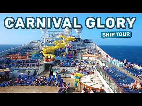 Carnival Glory Full Ship Tour - Complete Cruise Ship Guide! | Carnival Cruise Line 🚢