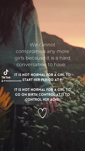 Precocious puberty is when a child’s body begins to change into an adult too soon. Medically this is considered before age 8 in girls. I would say before 13-14. It includes rapid growth of bones and muscles, changes in body shape and size, and development of the body’s ability to reproduce.Characteristics of those that have a higher risk of precocious puberty: those who are overweight, those who have been exposed to s@x hormones, using synthetic fragrances and products with xenoestrogens, those 
