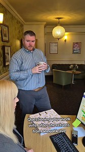 When our Office Manager returns from annual leave 🤣 #manager #tiktok #hotel #hospitality #Boss #funnyvideos #fun | Wherry Hotel