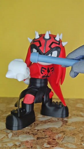 Darth Knuckles: Stunning Fan Art from Sonic Universe