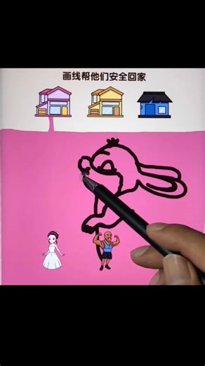 Can You Solve This Bunny Puzzle? 🐰🧠Only 1% Can Find the Right Path!#shortfeeds #games