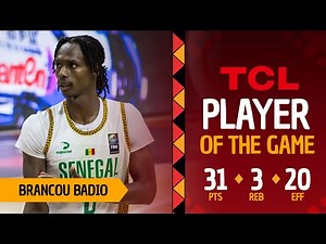 Brancou Badio (31 PTS) leads the attack as SEN 🇸🇳 oust SSD at #AfroBasket 2025!