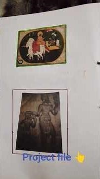 कक्षा 12 इतिहास प्रोजेक्ट फाइल | अध्याय 3 बंधुत्व, जाति और वर्ग | हिंदी📖