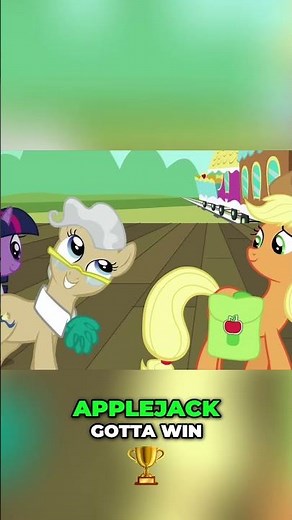 Applejack's Rodeo Send-off: Mayor's Pressure & Derpy's Drama! #shorts