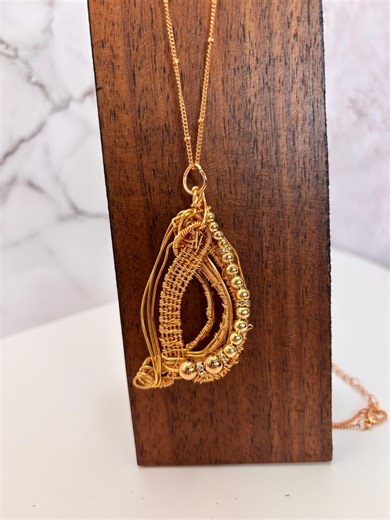 Treble Clef Pendant Necklace - Etsy