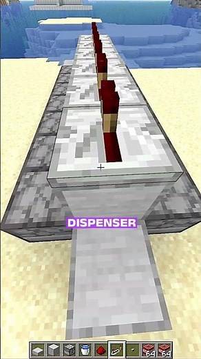 How to Make a TNT Cannon in Minecraft #minecraft #redstone #tutorial