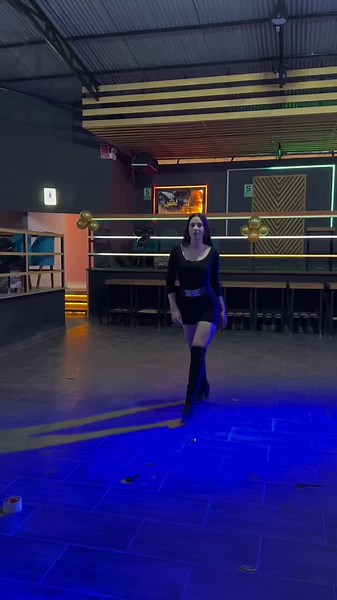 Modelaje divertido en la pasarela