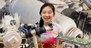 teen inventor anna du builds a robot that can detect microplastics in our oceans