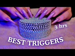 ASMR Best Triggers For Sleep Compilation (No Talking) Tapping & Scratching