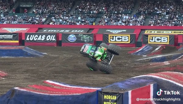 Grave Digger's Stunning Bicycle Save at Stadium Series West