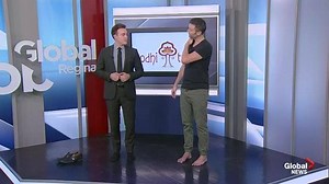 4.8K views · 22 reactions | WATCH: Colton Praill learns a few quick-and-easy moves from Bodhi Tree Yoga to help relieve holiday stress. | Global Regina | Facebook