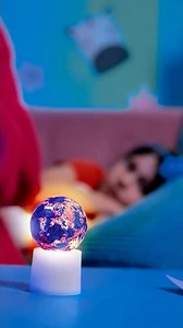 🌌 EASY BEDTIME GALAXY LAMP CRAFT! #shorts #kids