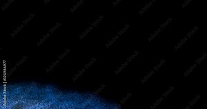 Birth and explosion of stars floating in the galaxy(銀河に浮かぶ星の誕生・爆発) Stock Video