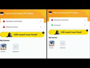 Panda Gamepad Pro free download and activation tutorial pubg using joystick