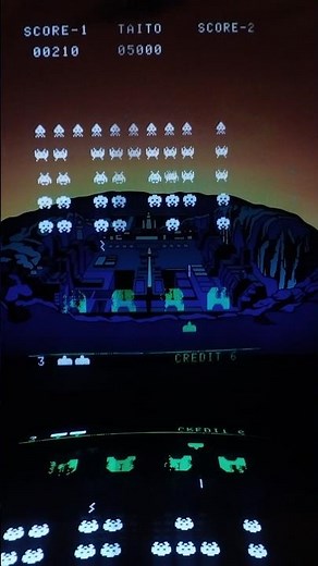 Space invaders Pepper's ghost!