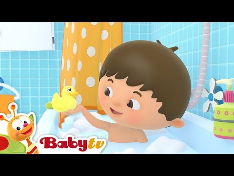 Bath Song 🛁​​🧼 I Bath time with Charlie ​​| Nursery Rhymes & Songs for Kids 🎵​ | ‪@BabyTV‬