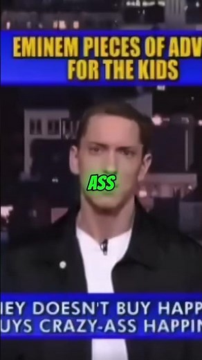 Eminem's Advice For Kids Is Surprising