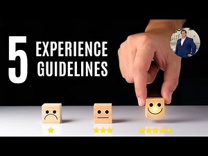 5 Experience Guidelines | Customer Service Training Videos | Tony Johnson