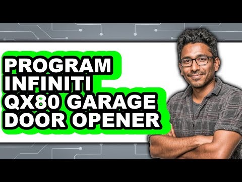 How to Program Infiniti QX80 Garage Door Opener - Full Guide