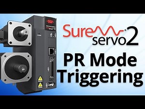 SureServo2 Position Register Mode (PR Mode) Triggering from AutomationDirect