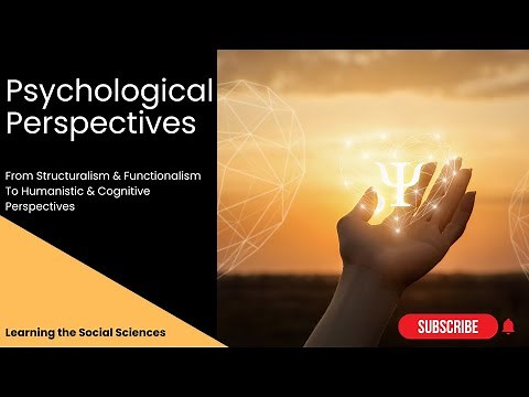 Psychological Perspectives: 11 Perspectives Covered! Psychoanalysis, Humanistic, Gestalt, and More!