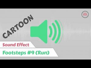 Cartoon Sound Effect | Footsteps #9 (Run)