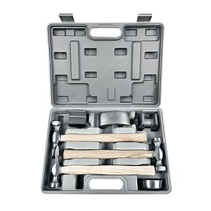 [Hot Item] 7PCS Auto Body Repair Tool Hammer Dolly Set, Car Body Repair Tool Kit