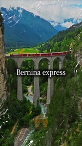 Dünyanın En Büyüleyici Tren Yolculuğu: Bernina Express 🏔️ | 4 Saatte Alplerin Zirvesine Çıkan Kırmızı Rüya! ​Bernina Express - Dünyanın en büyüleyici tren yolculuklarından biri! 🚂 İsviçre'nin dağlarını, buzullarını ve turkuaz göllerini birbirine bağlayan bu kırmızı tren, adeta bir doğa filmi gibi ilerliyor. Her virajda karşınıza çıkan manzaralar "böyle bir yer gerçekten var mı?" dedirtiyor insana. ​Yaklaşık 4 saatlik bu destansı yolculukta, tren Alplerin zirvelerinden geçerken 2.253 metre yüks