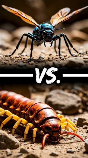 Epic Insect Battles: Bee vs Wasp | Wasp vs Centipede | Centipede vs Tarantula