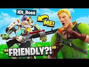 I Pretended To Be BOSS Kit In Fortnite.. (Season 3)